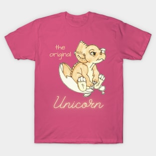 Triceratops: The Original Unicorn T-Shirt